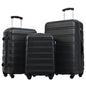 Merax Luggage Sets of 3 Piece Carry on Suitcase Airline Approved,Hard Case Expandable Spinner Wheels (Black) - color: Black, size: 3-Piece Set(20/24/28)