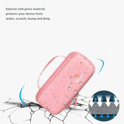 Aproca Red Hard Travel Storage Protective Case, for Ceptics World Travel Adapter Kit - color: Red