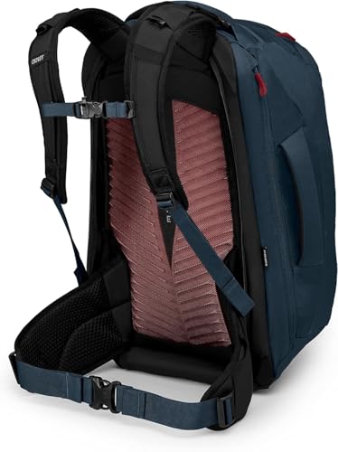 Osprey Farpoint 40L Men's Travel Backpack, Muted Space Blue - color: Muted Space Blue, size: 40L