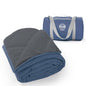STOVER Large Waterproof Outdoor Stadium Blanket - Extra Thick Soft Fleece Camping Blanket for Travel, Picnics, Sports, Dogs - 79"x55", Warm, Windproof, Sand-Proof, Lightweight, Packable (Stadium Blue) - color: 01 - Stadium Blue
