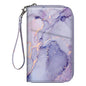 Fintie Family Passport Holder Wallet, RFID Blocking Travel Document Organizer Clutch Bag Credit Cards Case Cover for Women Men - color: Lilac Marble