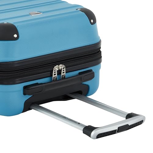 Travelers Club Phoenix Luggage, Blue Moon, 22-Inch Carry-On - color: Blue Moon, size: 22" Carry-On