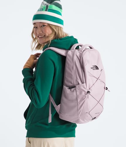 The North Face Women's Jester Everyday Laptop Backpack - Commuter Travel Bag, Laptop Sleeve, Water-Repellent, Ashen Purple/TNF Black, One Size - color: Ashen Purple/Tnf Black