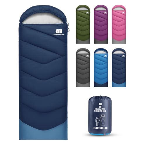Sleeping Bags for Adults Cold Weather & Warm,Backpacking Camping Sleeping Bag for Tall Girls Boys,Lightweight,Compact,Waterproof Camping Gear for Traveling,Hiking,Hotel,Outdoor & Indoor - color: Navy, size: 3lb(50-70℉)