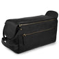 LEATHER VILLAGE Genuine Leather Travel Toiletry Bag - Water-Resistant Dopp Kit for Toiletries, Large Shaving Bag & Bathroom Organizer - Gift for Men & Women - Distressed Black - color: Distressed Black