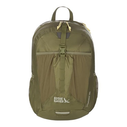 Eddie Bauer Stowaway Packable Backpack | Travel | Outdoor | Lightweight | Foldable | Durable | Ripstop Polyester | 30L - Irish Green - color: Irish Green, size: 30L