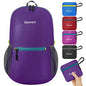Gonex Ultra Lightweight Packable Backpack Daypack Handy Foldable Camping Outdoor Travel Cycling Backpacking - color: Purple