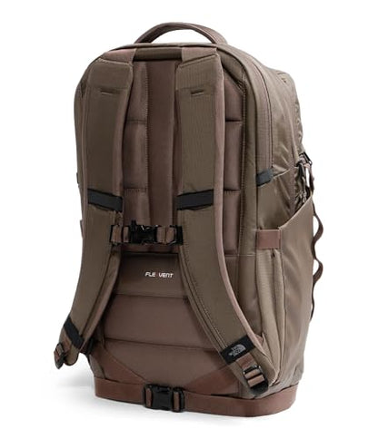 THE NORTH FACE Surge Commuter Laptop Backpack | Daypack With Water Repellent Finish, 16" Laptop Sleeve, Reflective Details - color: Smokey Brown, size: One Size