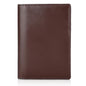 Polare Slim RFID Blocking Leather Passport Holder Travel Bifold Wallet For Men (Coffee) - color: Coffee