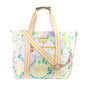 Lilly Pulitzer Beach and Picnic Cooler, Insulated Bag with Adjustable Shoulder Strap and Zipper, Soft Cooler - color: Lilly Garden Home
