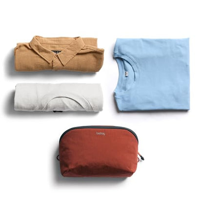 Bellroy Lite Packing Pouch 3L (Organizer Packing Cube for Travel Near and far) - Clay - color: Clay