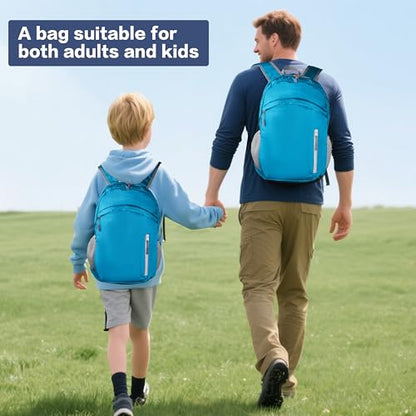 Waterproof Foldable Backpack Dry Storage Lightweight Daypack 35L Outdoor Backpack for Beach Men Women Blue - color: Blue2