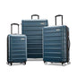 Samsonite Omni 2 Hardside 3 Piece Set - Includes Global Carry-On, Medium, & Large Checked Suitcases - 360° Dual Spinner Wheels - Integrated TSA Lock & Expansion - Amazon Exclusive - Nova Teal - color: Nova Teal, size: 3-Piece Set (Carry on/Medium/Large)