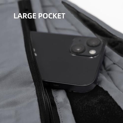 Large Outdoor Waterproof Blanket Extra Thick Fleece Stadium Blanket for Camping, Car, Pet, Picnics - Windproof, Wearable, Machine Washable 80" x 58" (Smoky Gray) - color: Smoky Gray