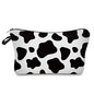 Deanfun Cosmetic Bag for Women Trendy Makeup Bags Organizer Travel Waterproof Toiletries Bag Accessories Cow Point Gifts (52558) - color: 52558