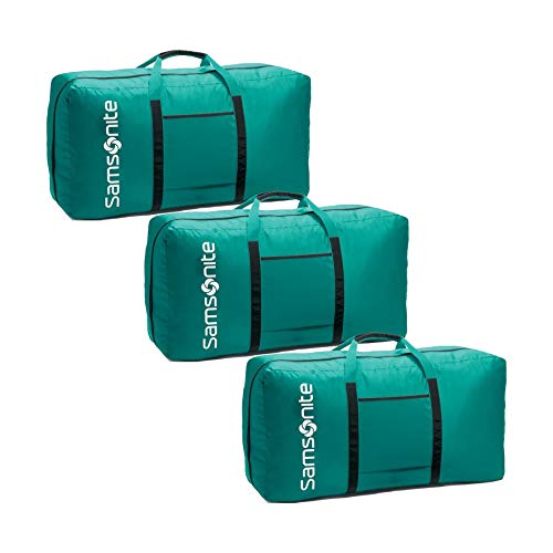 Samsonite Tote-A-Ton 32.5-Inch Duffel Bag, Turquoise, 32.5-Inch - color: Turquoise, size: 3-Pack