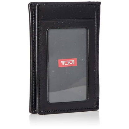 Tumi 01192274 ALPHA SLG Multi-Window Card Case Official Genuine Product, Black, One Size