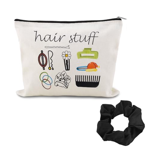 Cosmetic Bag for Hair Accessories Organizer Pouch Birthday Holiday Christmas Gift for Hairstylist Women Toiletry Makeup Bag for Hair Stuff Pouch Travel Bags for Hairdresser Salon Bags for Hair Product - color: Cosmetic Bag for Hair Accessories