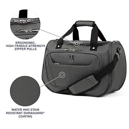 Travelpro Maxlite 5 Softside Lightweight Underseat Carry-On Travel Tote, Overnight Weekender Bag - color: Shdw Gry
