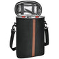 Insulated Wine Bag - Wine Bottle Carrier Tote Cooler Bags for Gifts Travel Picnic Beach, Black - 2 Bottle - color: Black, size: 2 Bottles