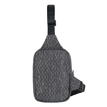 Travelon Anti-Theft Greenlander Compact Sling Bag - color: Diamond Ash