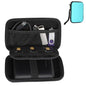 Gadget Case Waterproof Double Layers All-in-One Designed for External Hard Drive,USB Flash Drives,SD Card,Power Banks with Hand Strap (Blue) - color: Blue