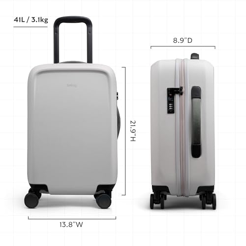 Bellroy Transit Carry-On (41L carry-on luggage, with hard shell and removable packing cells) - Chalk - color: Chalk