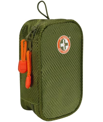 Be Smart Get Prepared's 125 Pieces Travel First aid kit, Carry-on Travel Essentials– PPE, Camping, Hiking, Road Trips, On-The-Go - size: 125 Piece Set