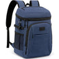 Tuwubi Cooler Backpack 35/42 Cans, Backpack Coolers Insulated Leak Proof for Men Women, Waterproof Soft Sided Lunch Camping Beach Travel Ice Chest Backpack Cooler Bag - color: Blue, size: Medium