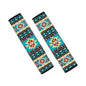 Aztec Auto Seat Belt Cover Seatbelt Shoulder Pad 2 Pack Comfortable Car Interior Automotive Anti-Slip Shoulder Strap Protect Fit Most Car, Truck, Suv, or Van - color: Aztec