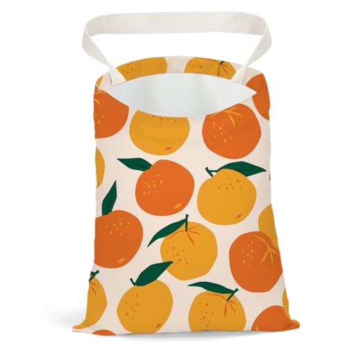 Car Trash Bag Car Garbage Bag Hanging Cars Trash Can, Waterproof Cars Back Seat Organizer for Vehicle Travelling Camping Orange Decor - color: Orange