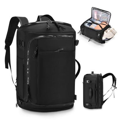 Carry On Travel Backpack 40x30x20cm Expandable 30-35L, 40x30x25cm Personal item Size Bag,15.6inch Laptop Backpack with Shoe Compartment and Wet Pockets,Mochila de Viaje