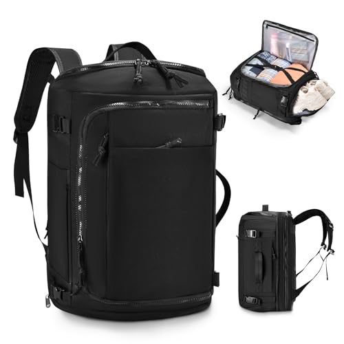 Carry On Travel Backpack 40x30x20cm Expandable 30-35L, 40x30x25cm Personal item Size Bag,15.6inch Laptop Backpack with Shoe Compartment and Wet Pockets,Mochila de Viaje