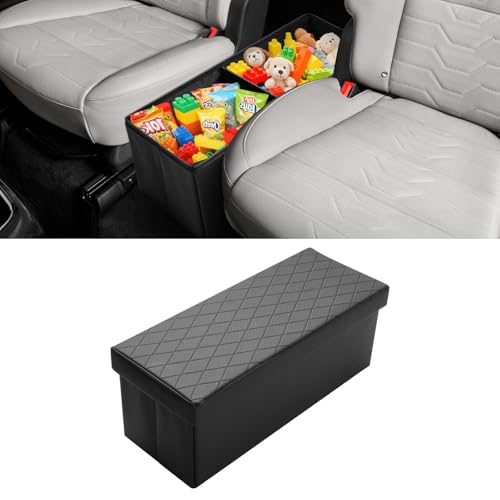 Shademax Car Seat Organizer for Kia Telluride 2020-2025 2026 Accessories, Telluride Backseat Organizer Car Console Organizer for Kids Toys, Baby Supplies, Dog Toys, Snack Organizer, Travel Storage Box - size: For Kia Telluride 2020-2026