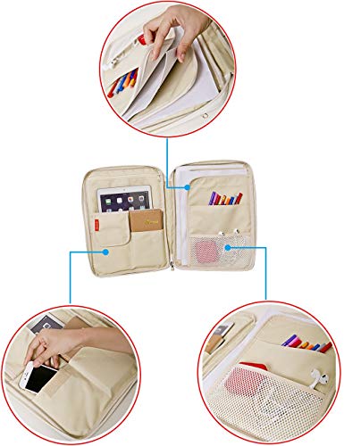 mygreen Universal Travel Gear Organizer/Electronics Accessories Bag/Document File Bag - color: Light Blue