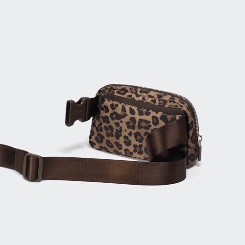 Pander Everywhere Belt Bag for Women, Fashion Waist Packs, Crossbody Bags with Adjustable Strap (Leopard Multi) - color: Leopard Multi