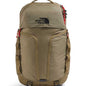 THE NORTH FACE Surge Commuter Laptop Backpack | Daypack With Water Repellent Finish, 16" Laptop Sleeve, Reflective Details - color: Cedar/Lava Red, size: One Size