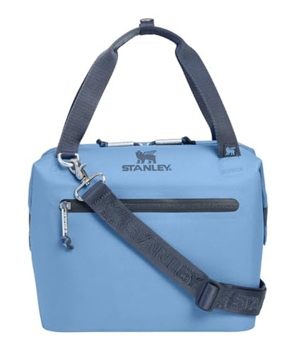Stanley All Day Julienne Soft Cooler Bag and Lunch Box | Insulated Travel Bag with Zipper | BPA-Free - color: Blue Sky, style: Mini