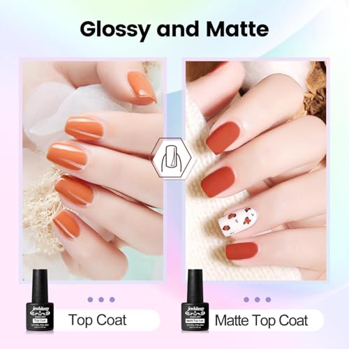 JEWHITENY 14 Colors Poly Gel Nail Kit 27 Colors Gel Nail Polish Kit With U V Light All In One Nail Art Starter Kit Suitable For All Seasons - color: A05