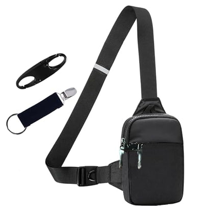 Mini Sling Bag for Men Crossbody,Small Chest Bag Casual Trendy Waterproof Lightweight Phone Crossover Daypack - color: Small Sling Bag-a