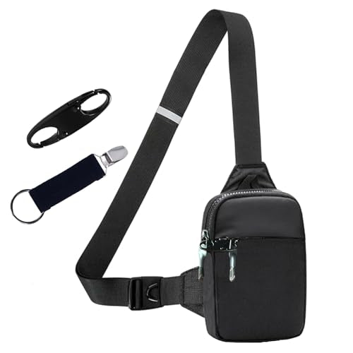 Mini Sling Bag for Men Crossbody,Small Chest Bag Casual Trendy Waterproof Lightweight Phone Crossover Daypack - color: Small Sling Bag-a