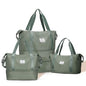 Expandable Travel Duffle Bag for Women Men, Large Gym Bag Travel Tote Bags, Waterproof Carry On Personal Item Bag Airline Approved, Workout Weekender Bag for Overnight Trips with Luggage Sleeve, Green - color: C-Green