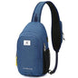 SKYSPER Sling Bag Anti Theft Crossbody Bag RFID Lightweight Travel Shoulder Chest Bag for Hiking Walking - color: Blue