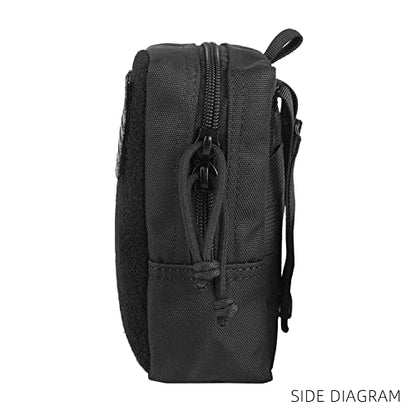 Mini MOLLE Pouch Multi-Purpose Compact Tactical Waist Bags Small Utility EDC Pouch