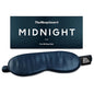 TheSleepGuard Pure Silk Sleep Mask [100% 6A Mulberry Silk, 22 Momme] Light Blocking Travel Essentials. Eye Masks for Sleeping. Black Oeko-Tex Blindfold. Eye Covers for Men & Women - color: Midnight Navy