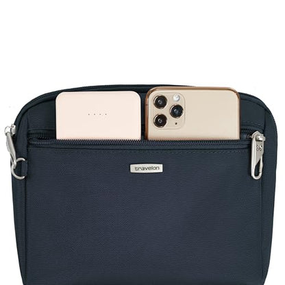Travelon Anti-Theft Classic Convertible Crossbody & Waist Pack - color: Midnight