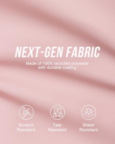GLORIEROO Pastel Lunch Box Women | Insulated Soft Waterproof Leakproof Lunch Bag Cooler | Adjustable Strap | BPA-Free - color: Rose Quartz
