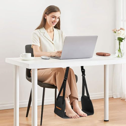 Airplane Foot Hammock - Foot Hammock for Plane Travel to Relax Your Feet, Anti Slip Airplane Foot Rest for Air Travel, Leg Hammock for Airplane Travel - size: 1-Pack(Reinforce Anti Slip)