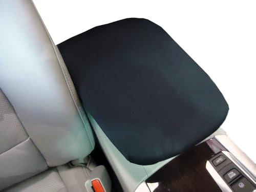 Car Console Covers Plus Made in USA Neoprene Center Console Cover Designed to fit Honda Pilot Models 2003-2008 (U4) Black - color: BLACK