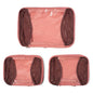Baggallini Compression Cube 3-piece set - Lightweight Compression Packing Cubes for Travel - color: Terracotta